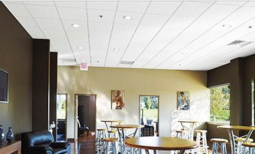 The features of PVC Laminated Gypsum Ceilings and Fiberglass Acoustic Ceilings and Tee Grids