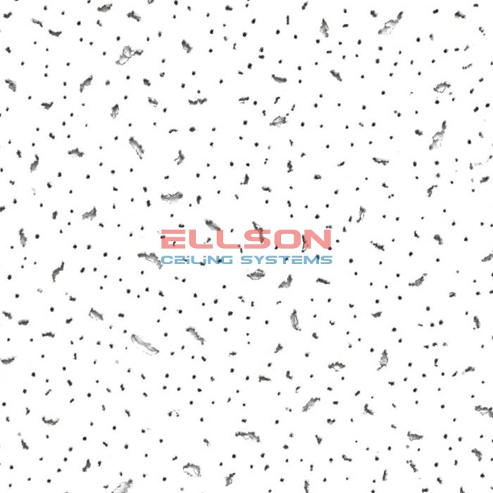 Mineral Fiber Acoustic Ceiling Tiles EM09 Spring Worm